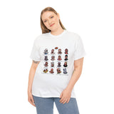 All Characters Unisex Heavy Cotton Tee - Hold That Down Bruh Comics