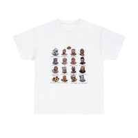 All Characters Unisex Heavy Cotton Tee - Hold That Down Bruh Comics