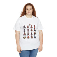 All Characters Unisex Heavy Cotton Tee - Hold That Down Bruh Comics